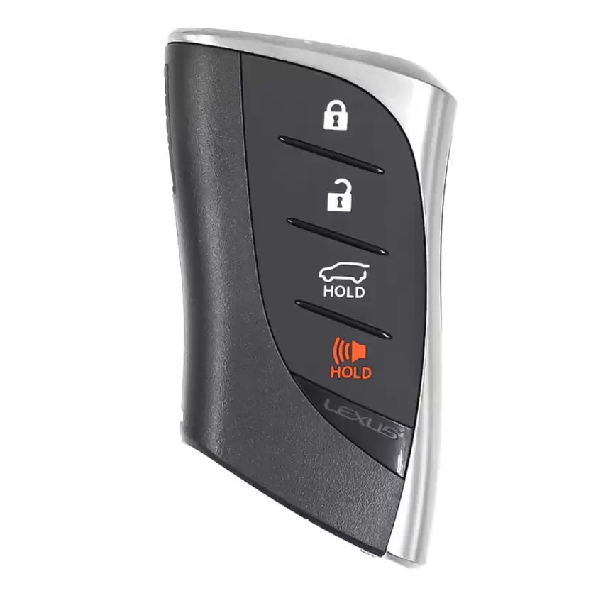 2022-2025 Lexus RX 350 / RX 500H / UX / TX / 4-Button Smart Key / PN: 8990H-0E620 / HYQ14FLC / AFTERMARKET 2022-2025 Lexus RX 350 / RX 500H / UX / TX / 4-Button Smart Key / PN: 8990H-0E620 / HYQ14FLC / AFTERMARKET